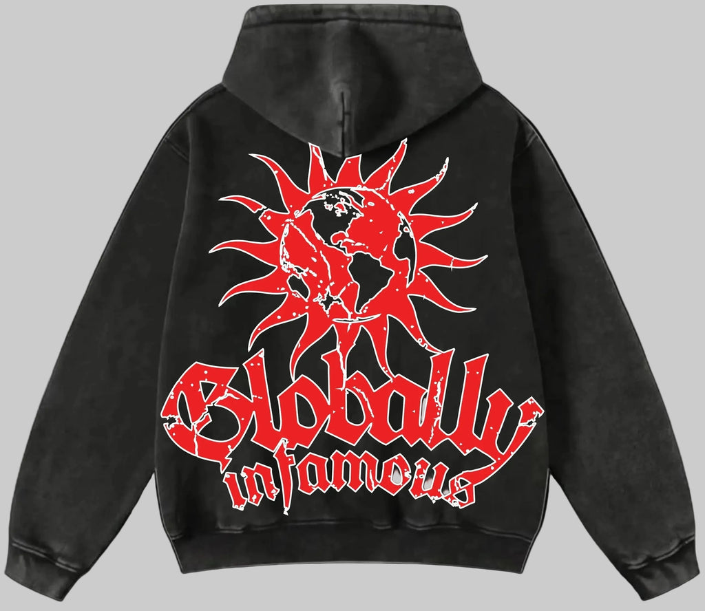 “ENJOY FREEDOM” Hoodie [Red]