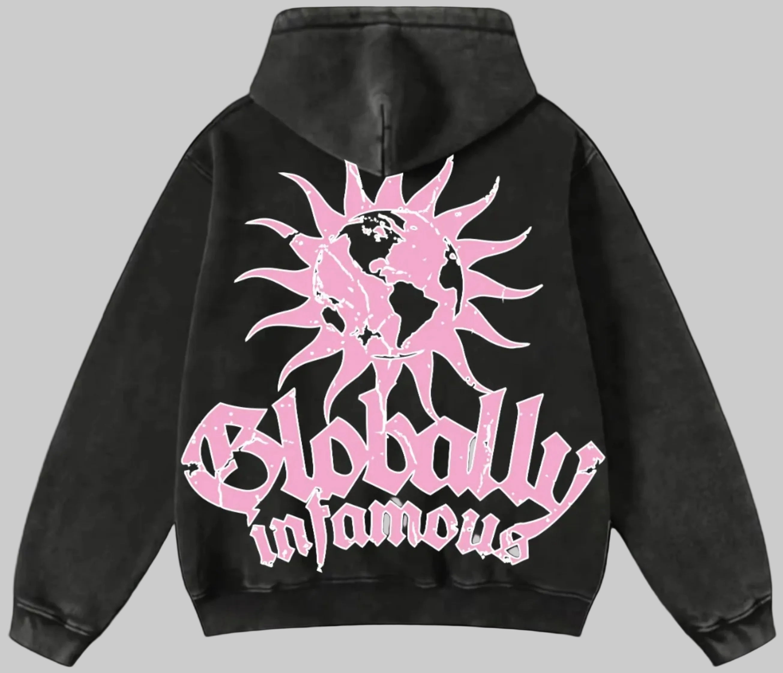 “ENJOY FREEDOM” Hoodie [Pink]